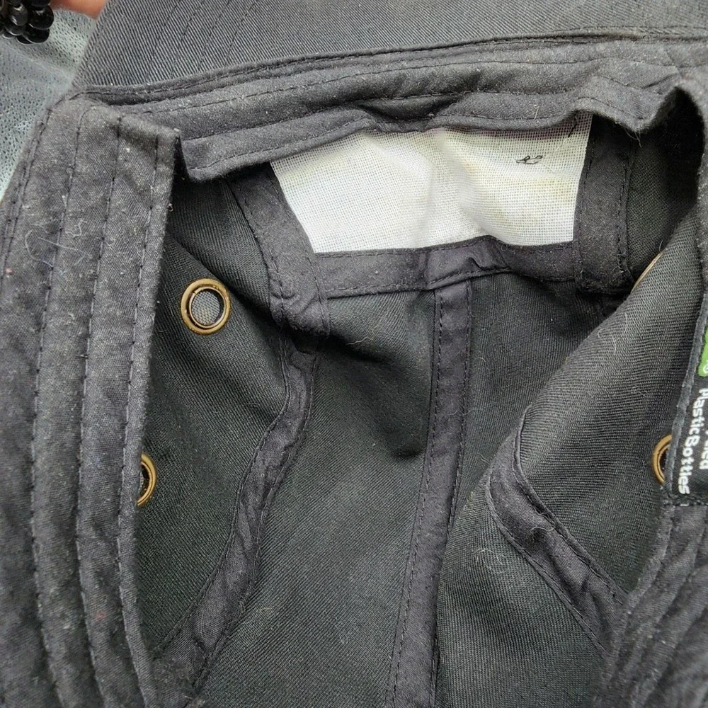 McDonalds OSFM Black 5 Panel Camp Hat Recycled Fabric‎ Employee Uniform Workwear
